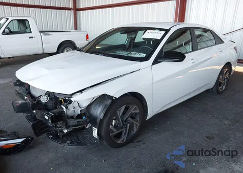 2025 Hyundai Elantra Sel Sport из США, поврежденный, VIN KMHLM4DG2SU903189